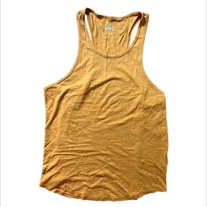 Madewell Marigold Racerback Tank Top Sz:M
